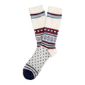 Anonymous Ism Snow Links JQ Crew Men's Off White Socks