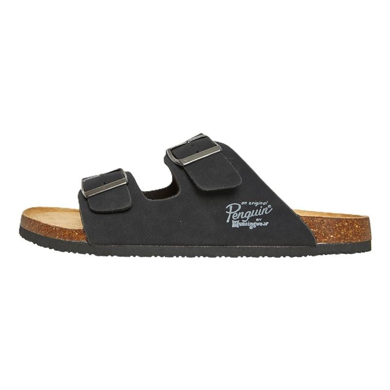 Penguin Port 2 Men's Black Sandals