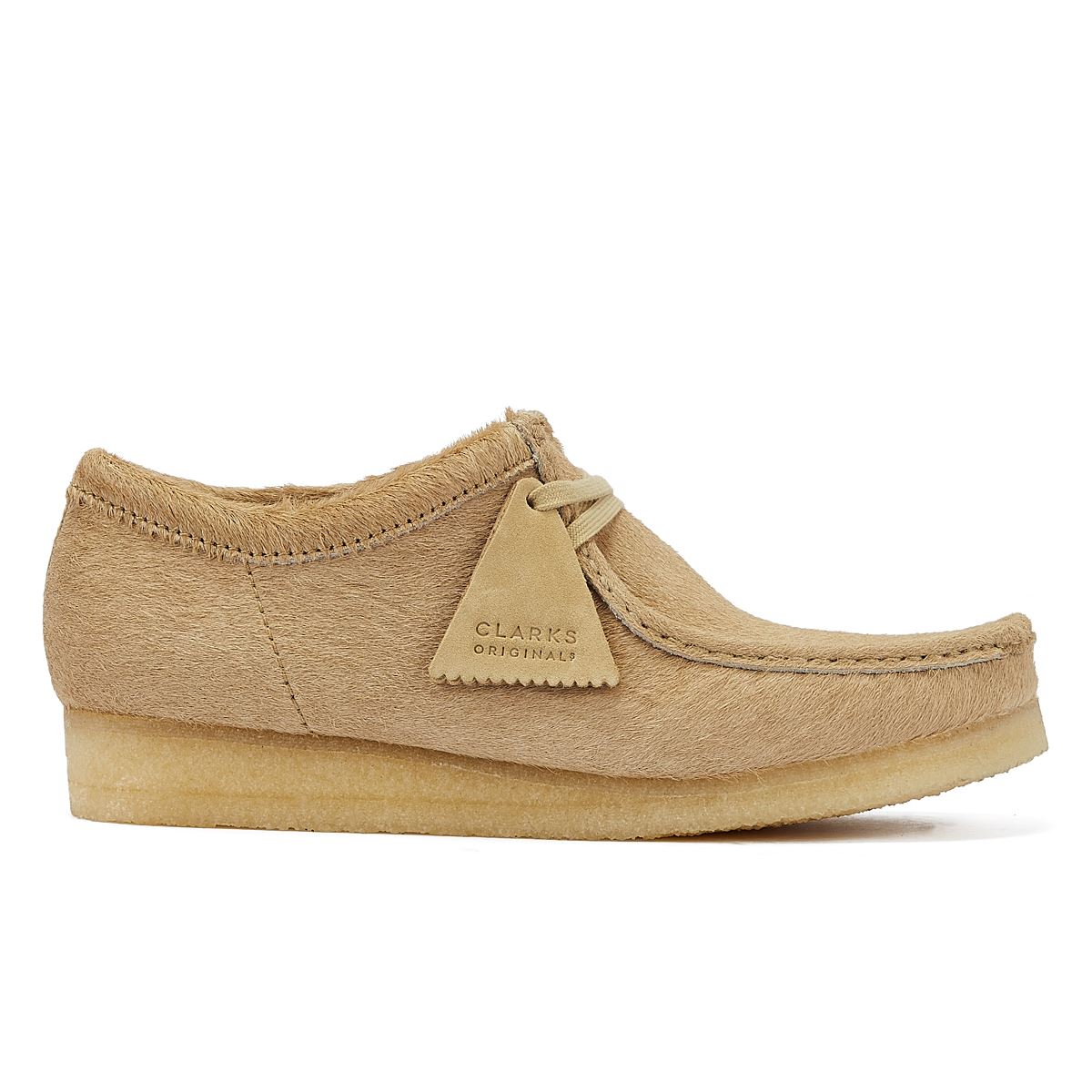 Clarks Originals Wallabee Hair On Men's Maple Lace-Up Shoes
