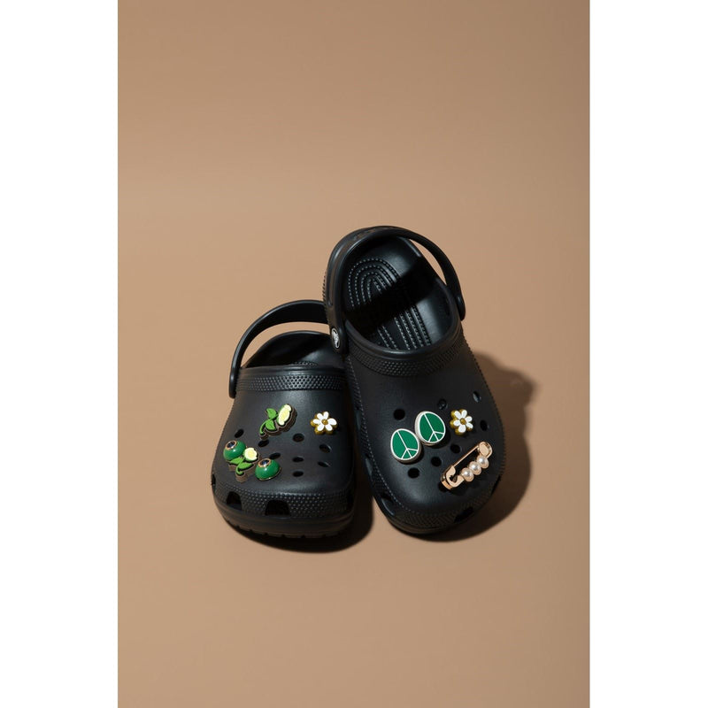 Crocs Kids' Classic Synthetic Black Clogs