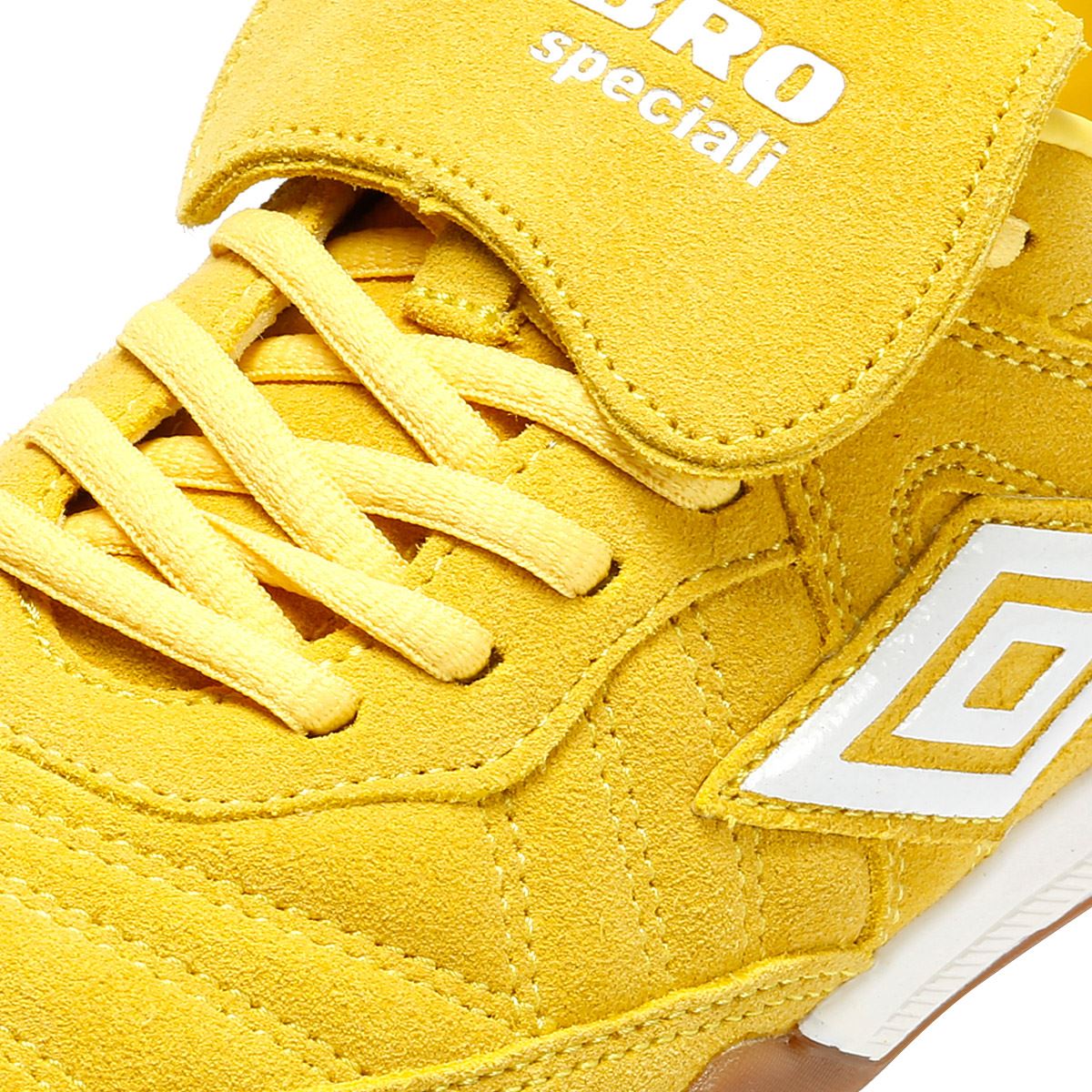 Umbro Speciali TR Suede Yellow/White Trainers