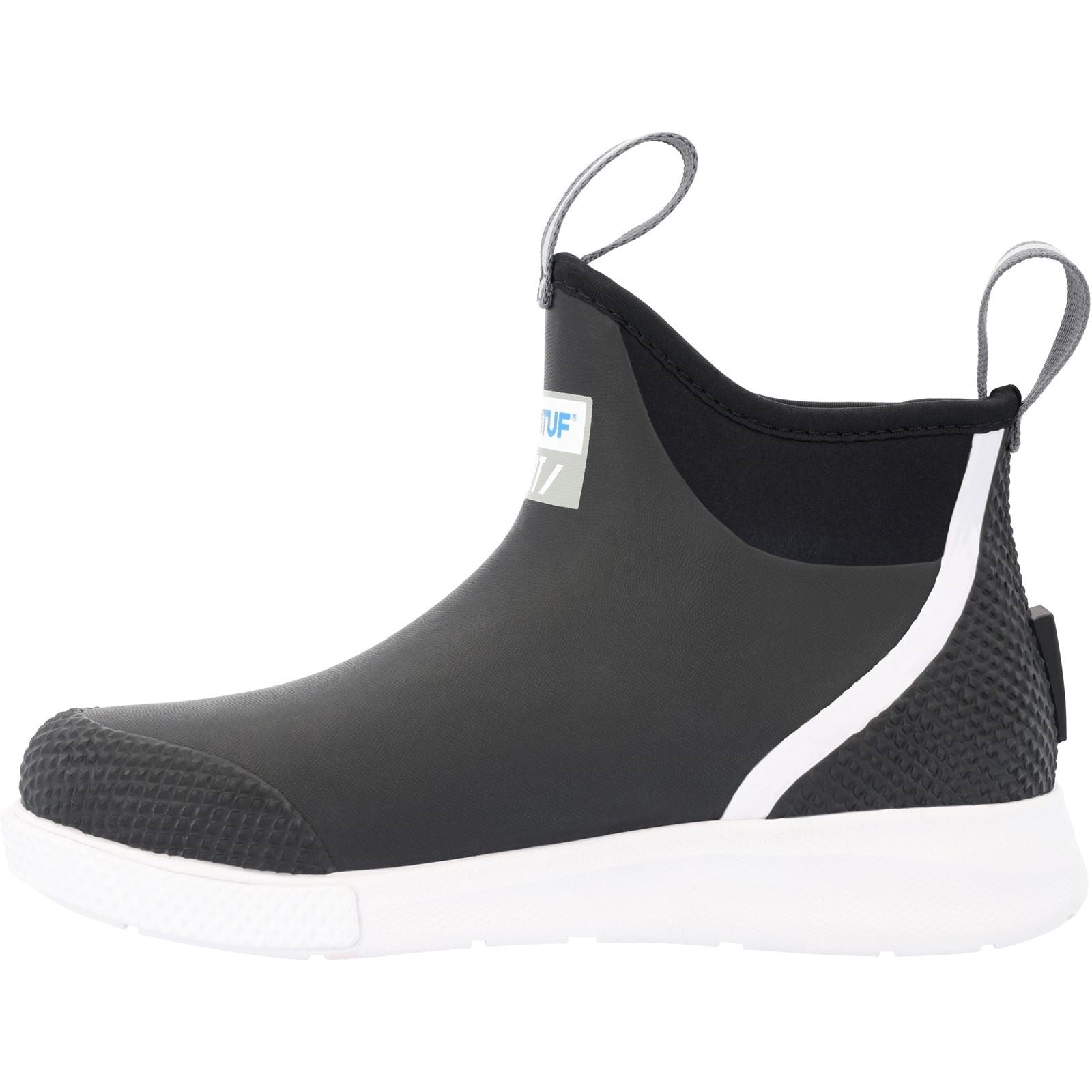 Xtratuf 6" Ankle Deck Sport Prolite Black Wellington Boots