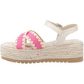 Hush Puppies Jemma Espadrille Synthetic Women's Fuchsia Sandals