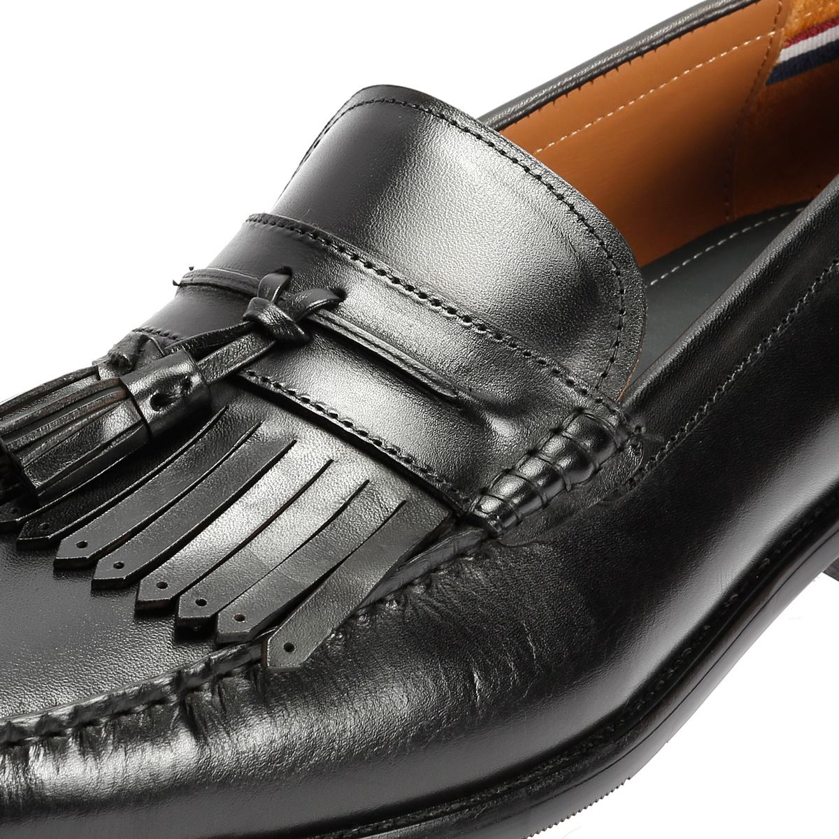 Ben Sherman Buster Leather Men's Black Loafers
