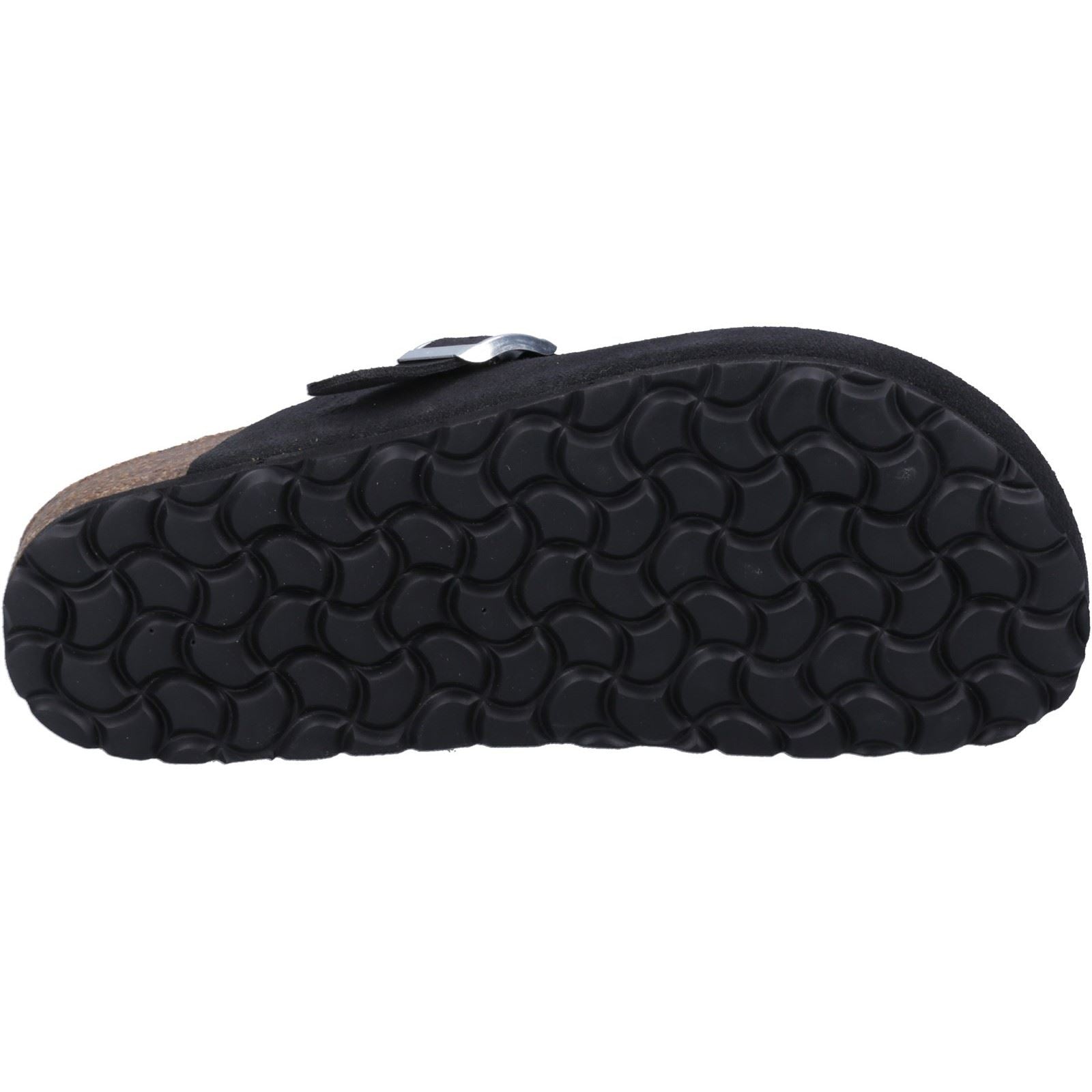 Hush Puppies Bailey Suede Women's Black Mules