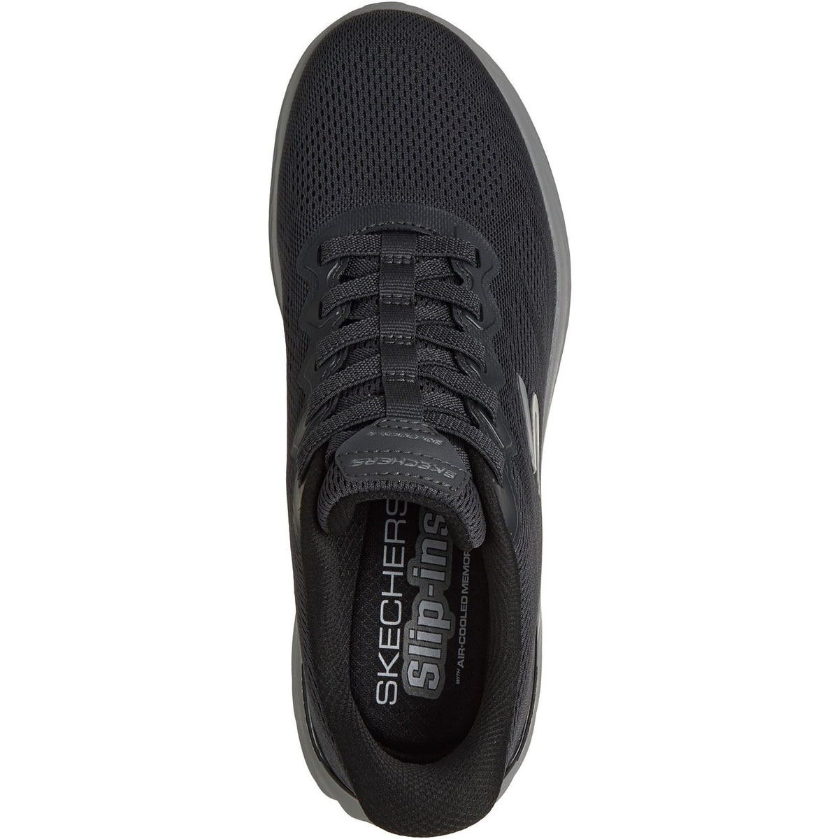 Skechers Bounder 3.0 Reocurrence Textile Men's Black/Charcoal Trainers