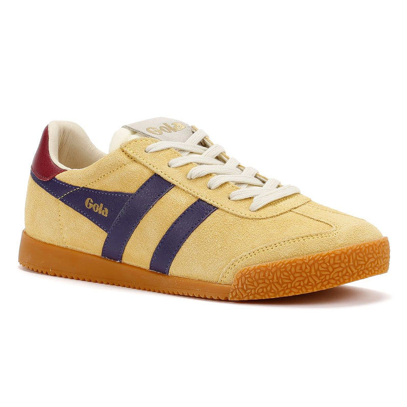 Gola Elan Suede Women's Pollen/Cerise Trainers