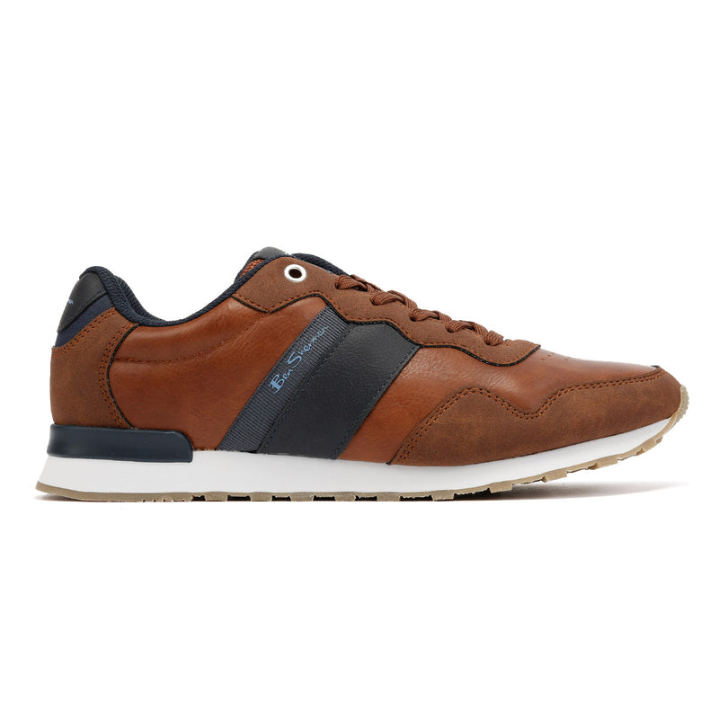 Ben Sherman Owen Retro Men's Tan/Navy Trainers