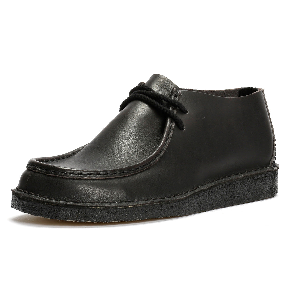 Clarks Originals Desert Nomad Leather Men's Black Shoes