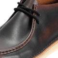 Clarks Originals Desert Nomad Leather Men's Dark Tan Shoes