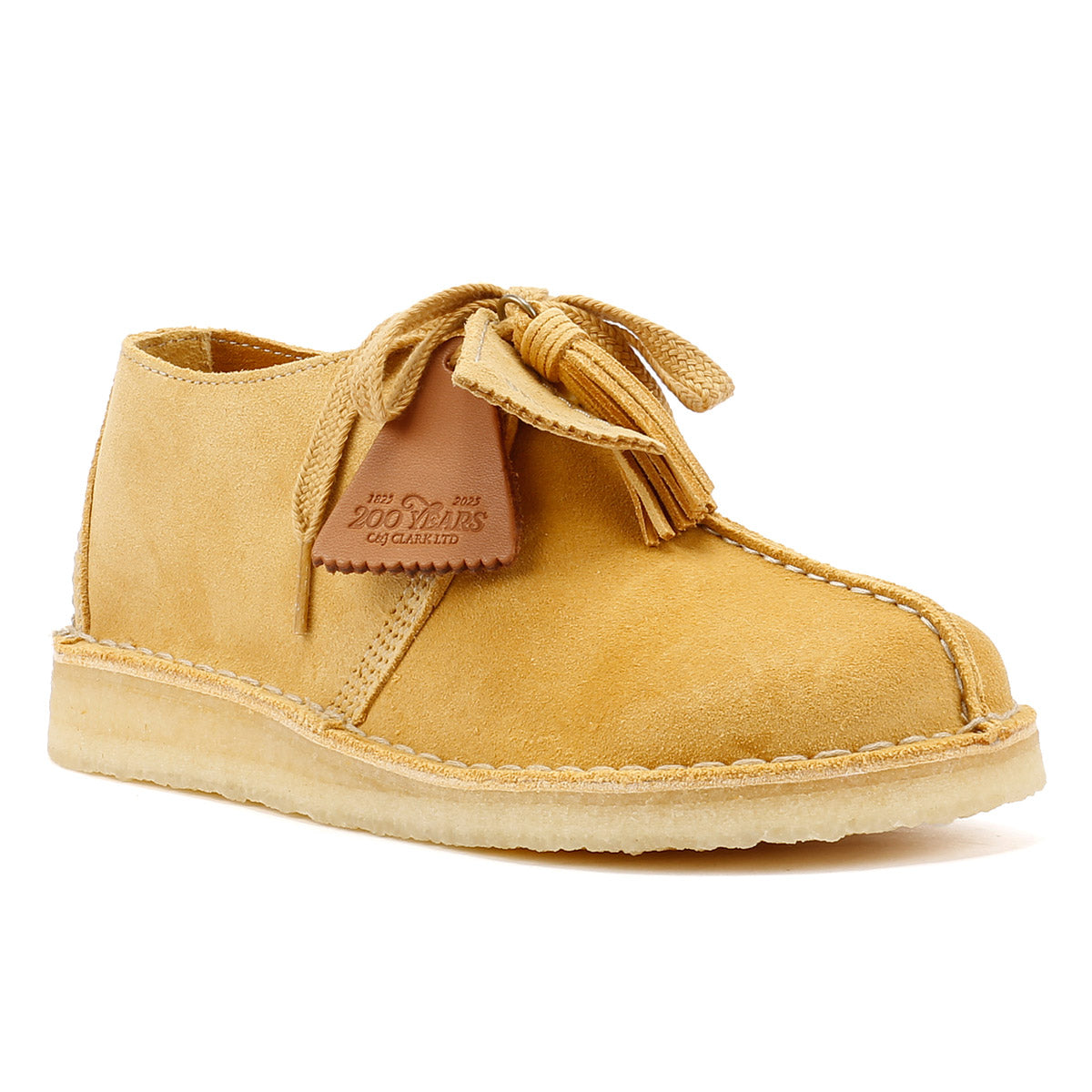 Clarks Originals Desert Trek Suede Women's Golden Tan Shoes