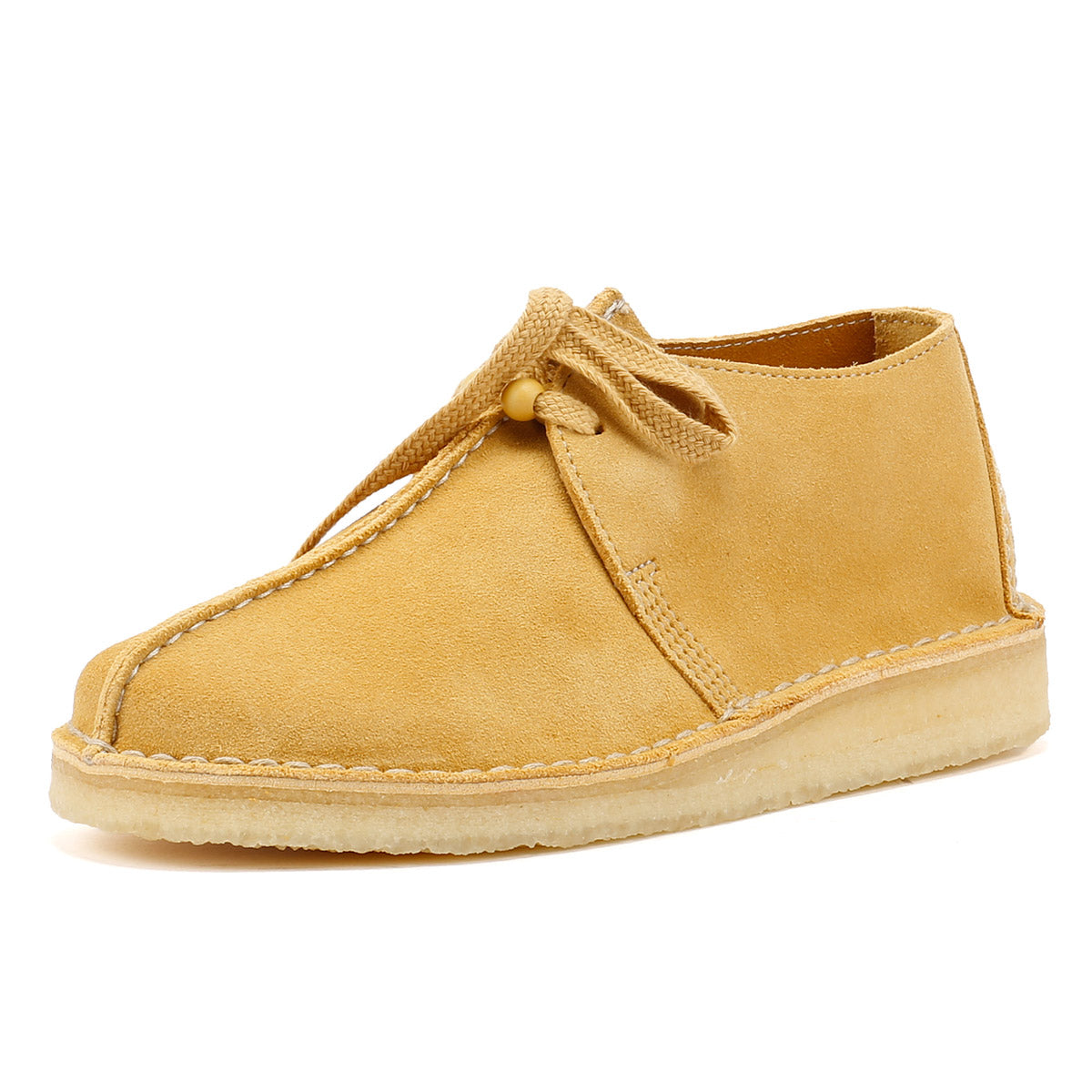 Clarks Originals Desert Trek Suede Women's Golden Tan Shoes