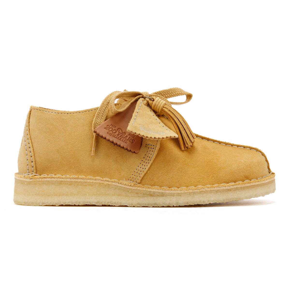 Clarks Originals Desert Trek Suede Women's Golden Tan Shoes
