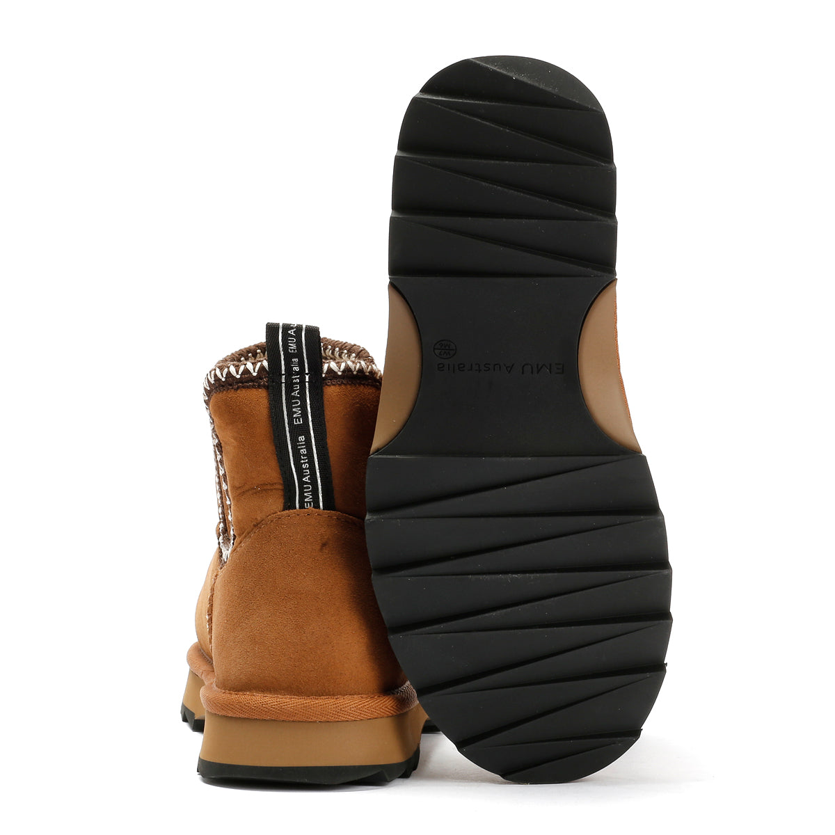 Emu Australia Higgie Suede Women's Chestnut Boots