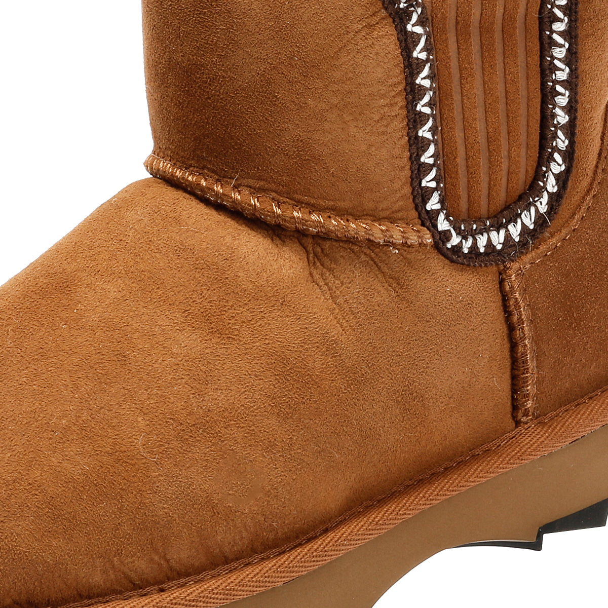 Emu Australia Higgie Suede Women's Chestnut Boots