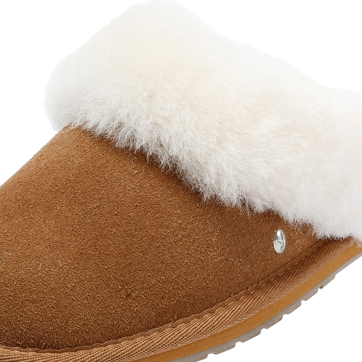 Emu Australia Jolie Suede Women's Chestnut Slippers