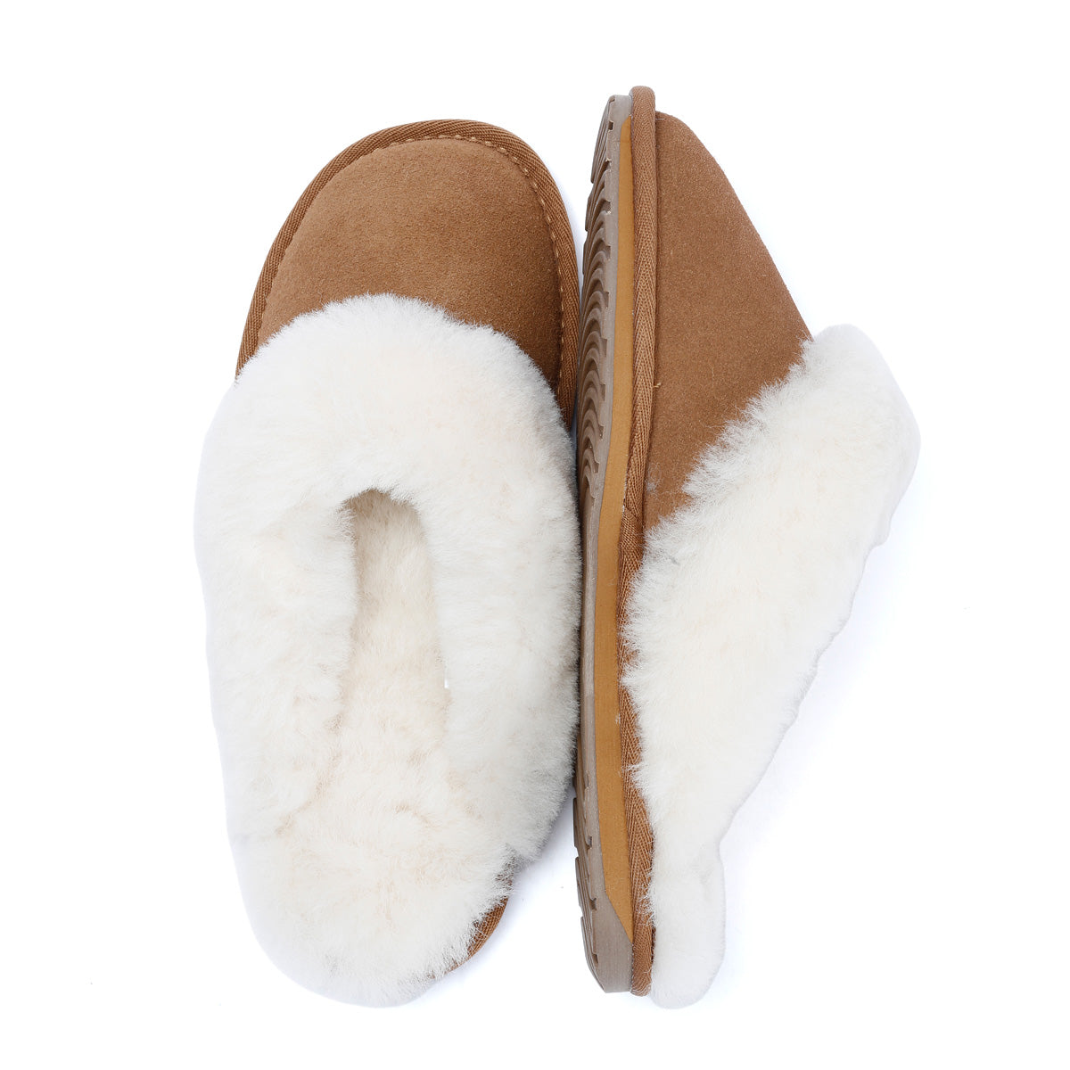 Emu Australia Jolie Suede Women's Chestnut Slippers