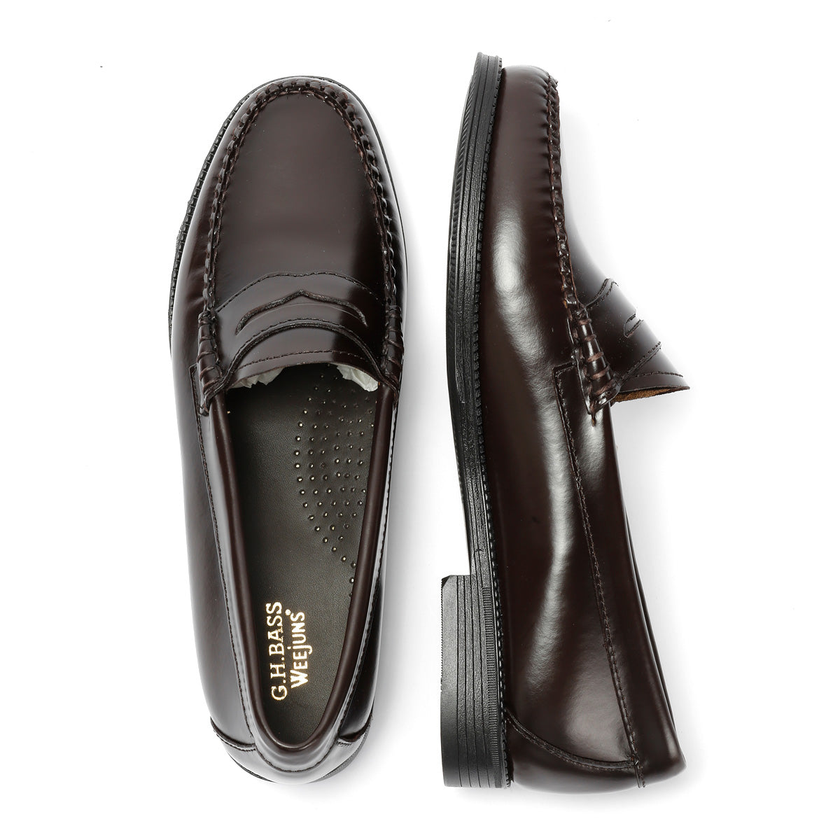 G. H. Bass Weejun II Leather Women's Chocolate Penny Loafers