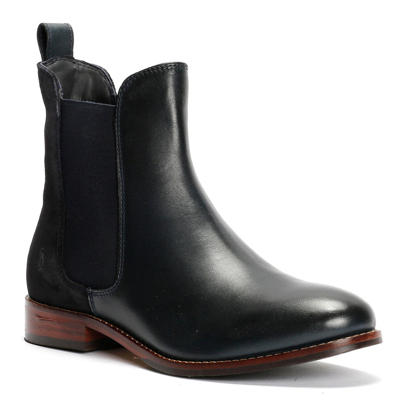 Hush Puppies Colette Suede Women's Navy Boots