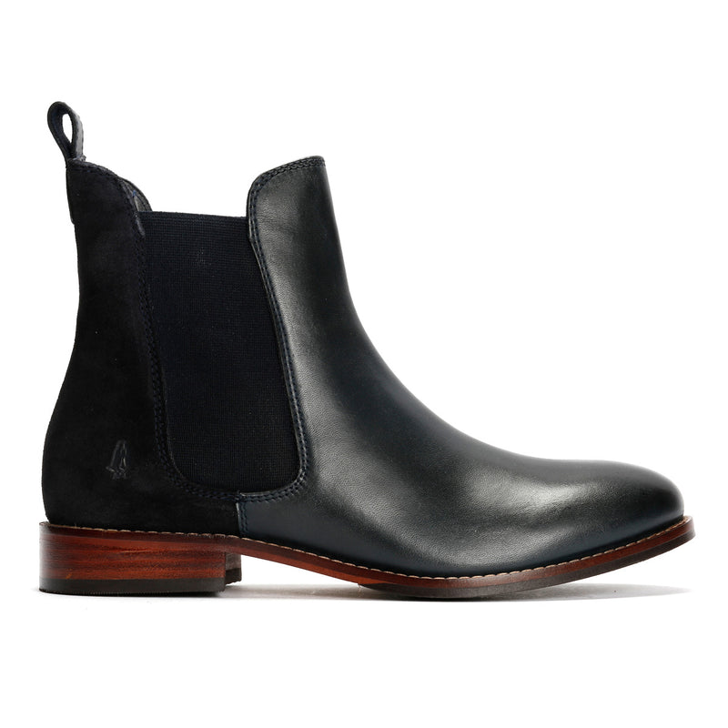 Hush Puppies Colette Suede Women's Navy Boots