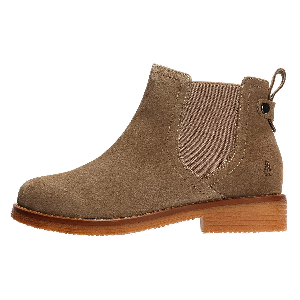 Hush Puppies Maddy Wide Suede Women's Grey Boots