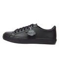 Kickers Youth Black Leather Tovni Lacer Trainers