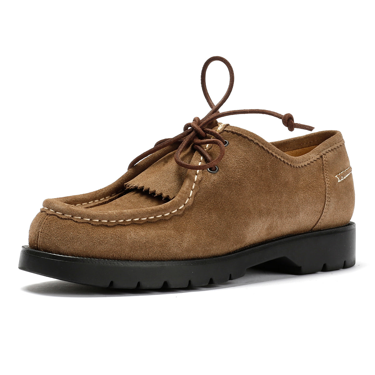 Kleman Padror MX V Suede Men's Taupe Lace-Up Shoes