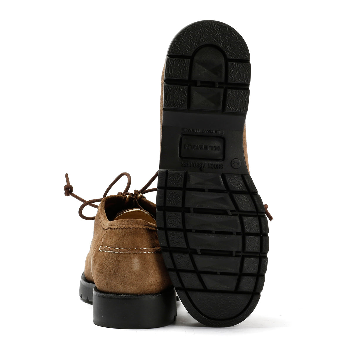 Kleman Padror MX V Suede Men's Taupe Lace-Up Shoes