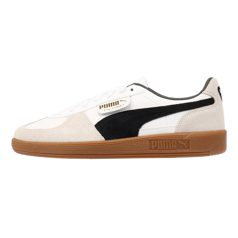 Puma Palermo Leather White/Black Trainers