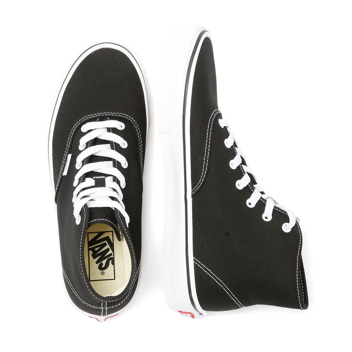 Vans Authentic Hi 2.0 Canvas Black/True White Trainers