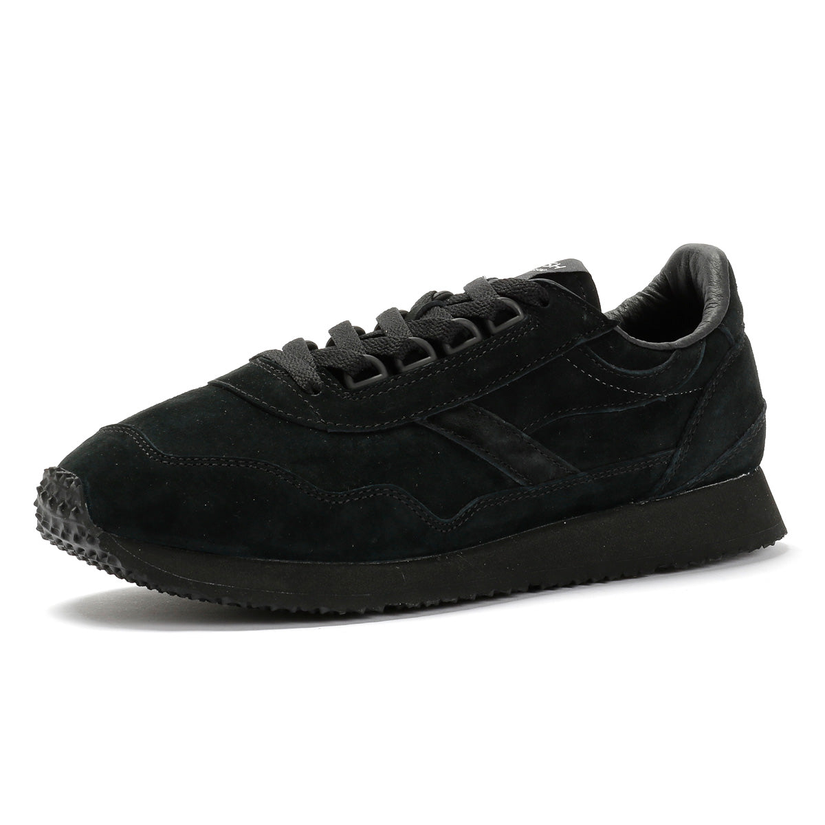 Walsh Ensign Leather Men's Black Trainers