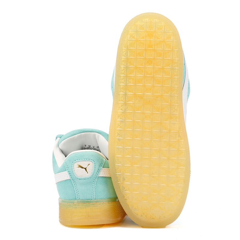 Puma Suede XL Suede Aquatic/White Trainers