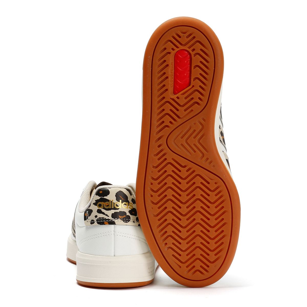 Adidas Grand Court 3.0 Women's Cream/Leopard Trainers