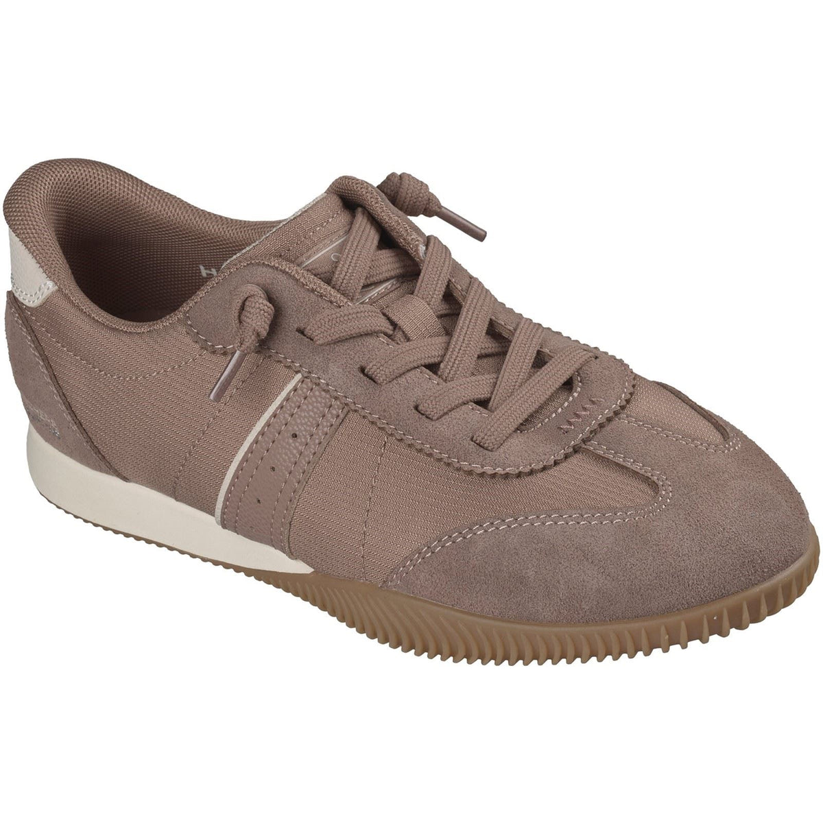 Skechers Bobs Starlight Quick Split Leather Women's Mocha Trainers