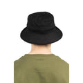Caterpillar Cotton Black Bucket Hat
