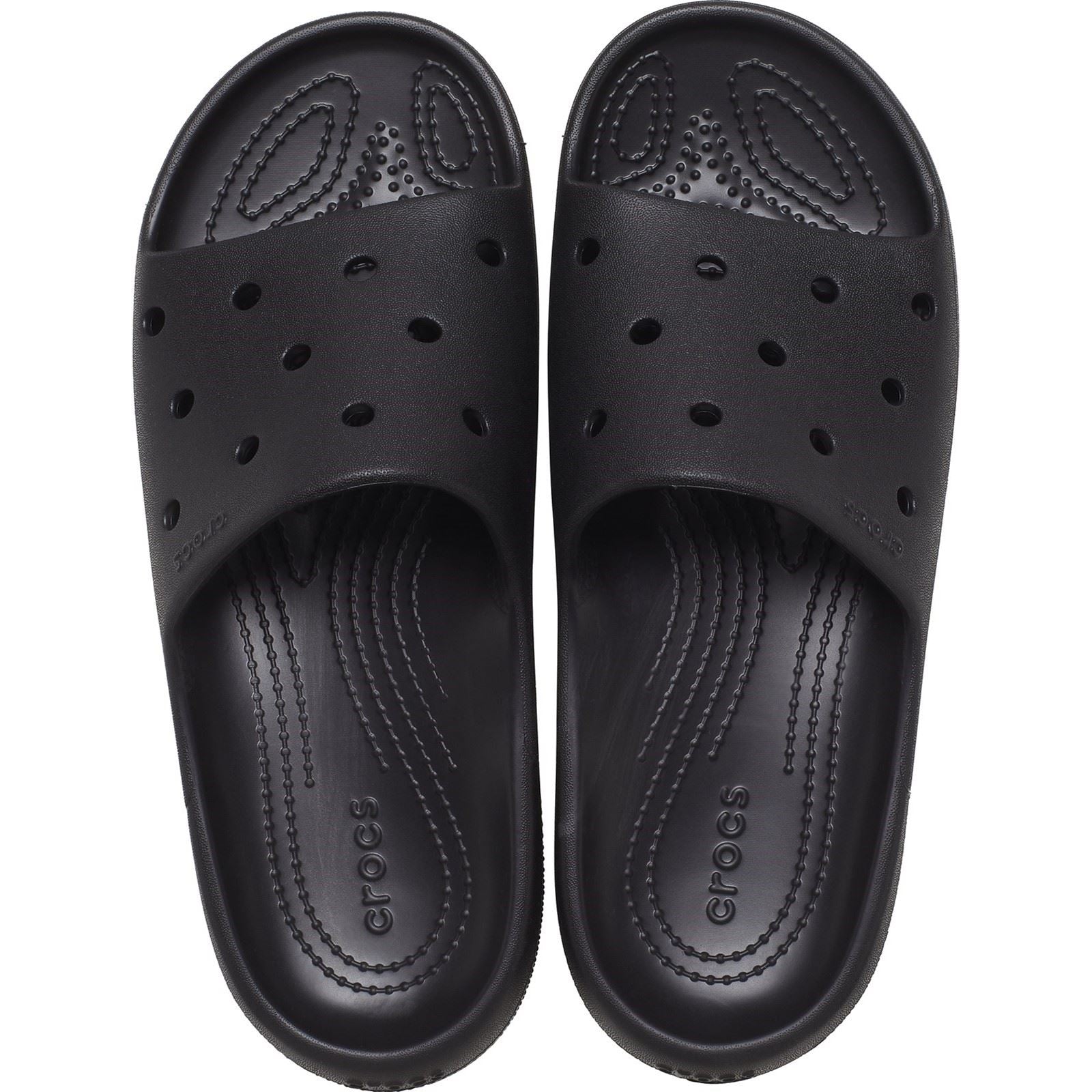 Crocs Classic Slide Synthetic Black Slides