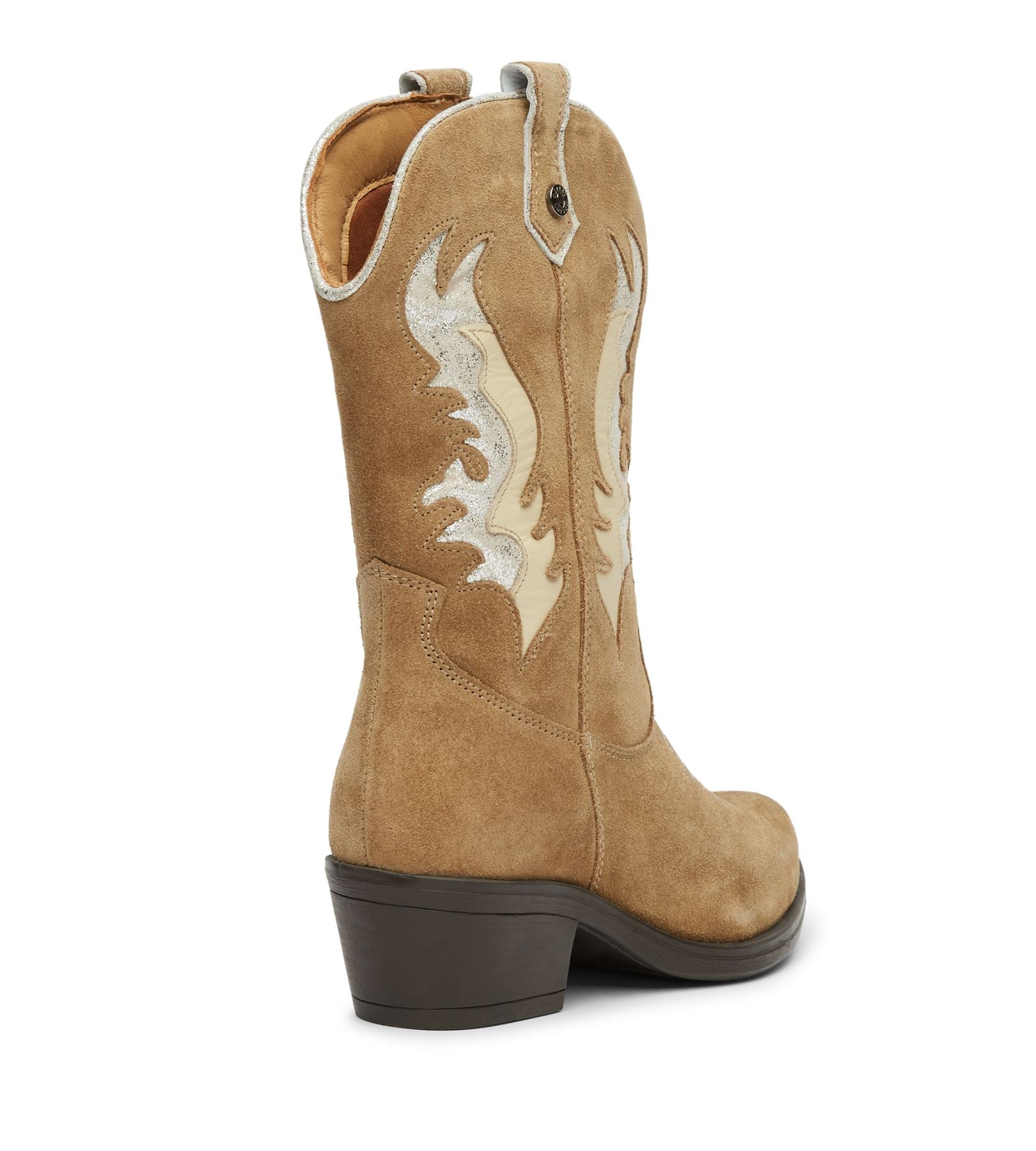 Osprey London The Louisville Leather/Suede Women's Mushroom Boots