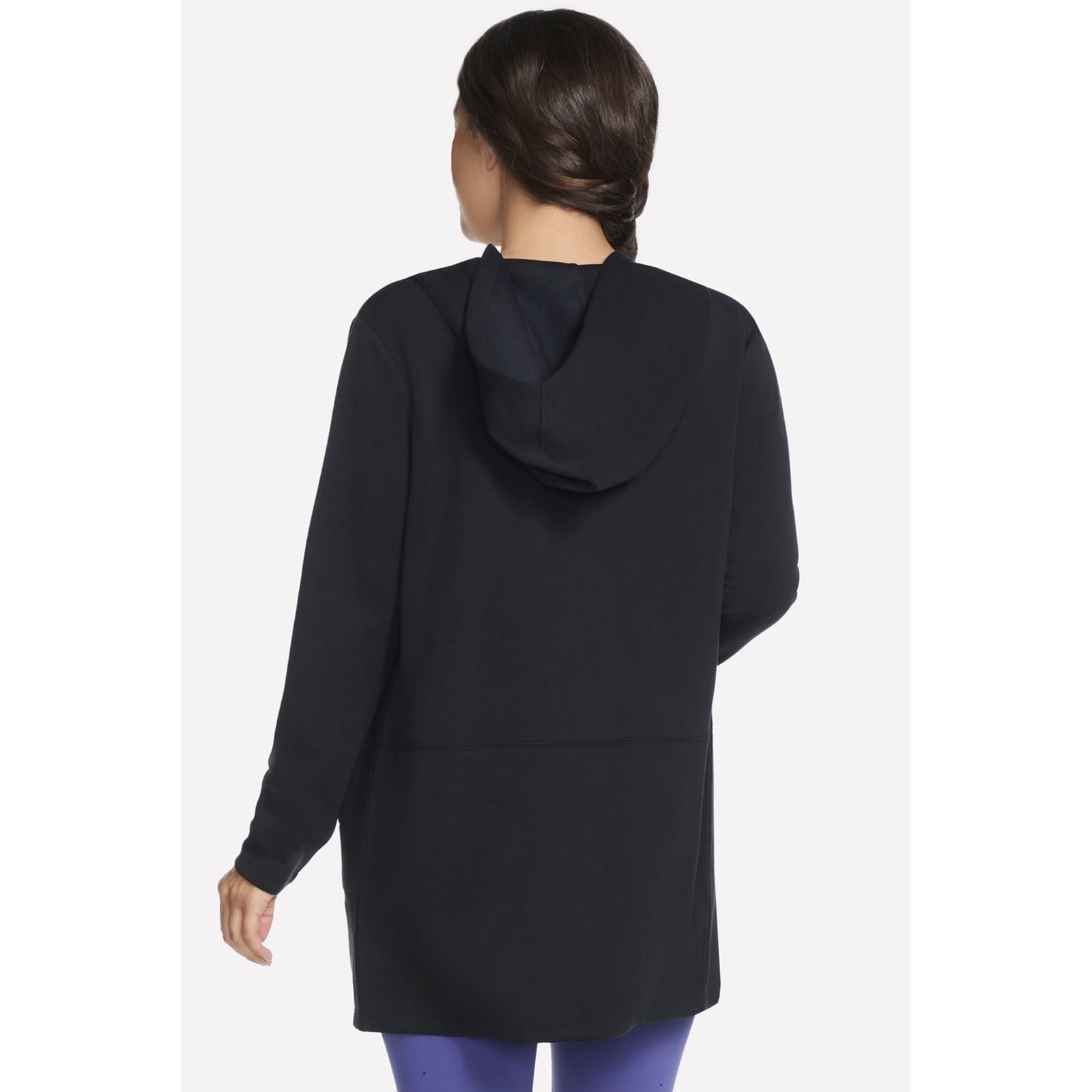 Skechers SKECHLUXE Elevate Restful Hoodigan Women's Black Cardigans