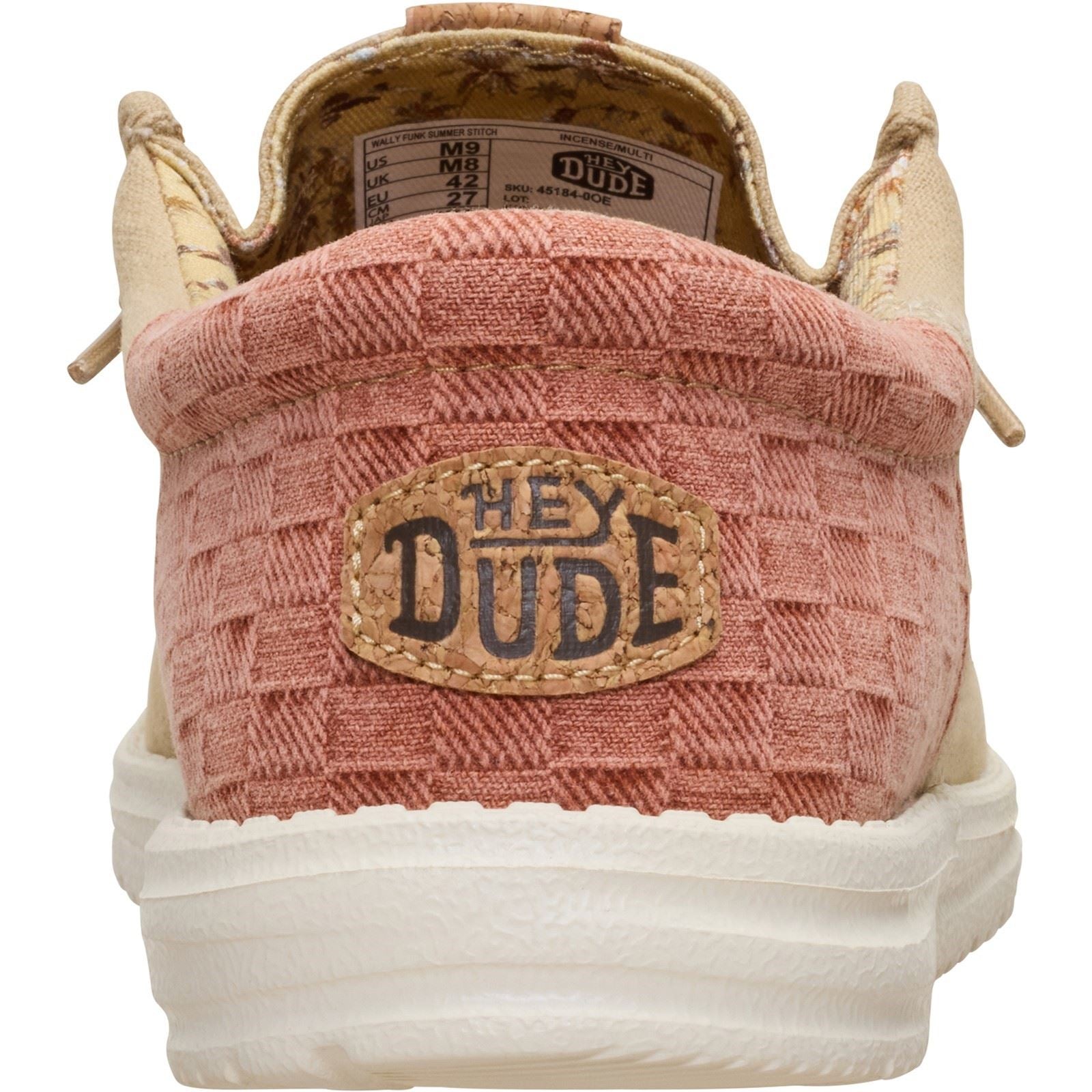 HEYDUDE Wally Funk Textile Men's Incense/Multi Loafers