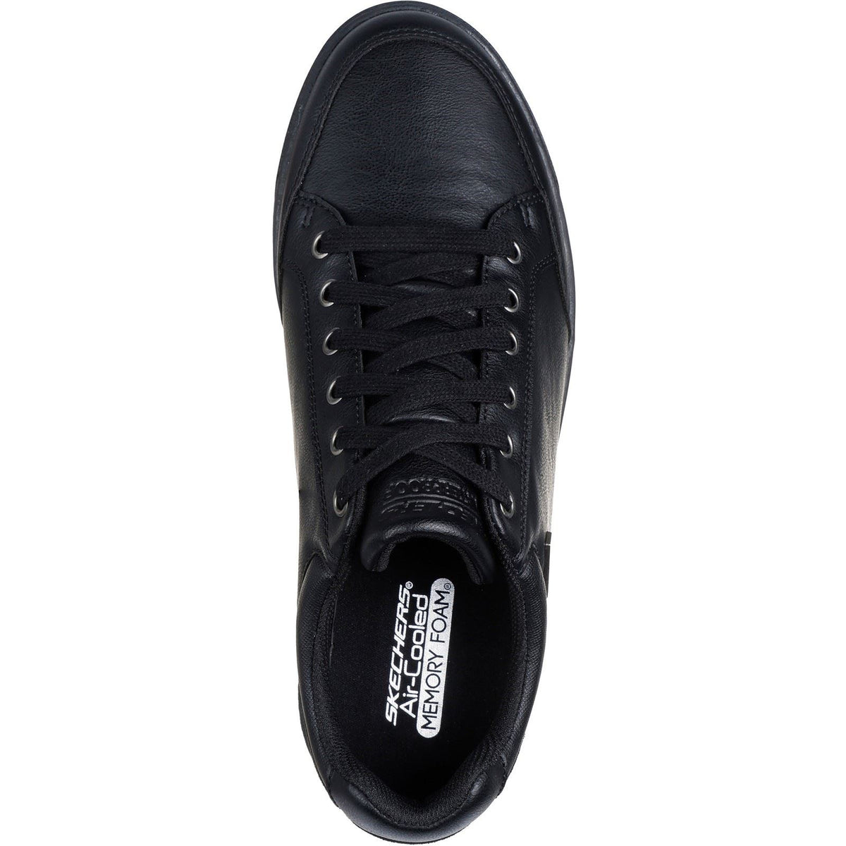 Skechers Cavell Sparkman Polyurethane Men's BLACK Lace-Up Shoes