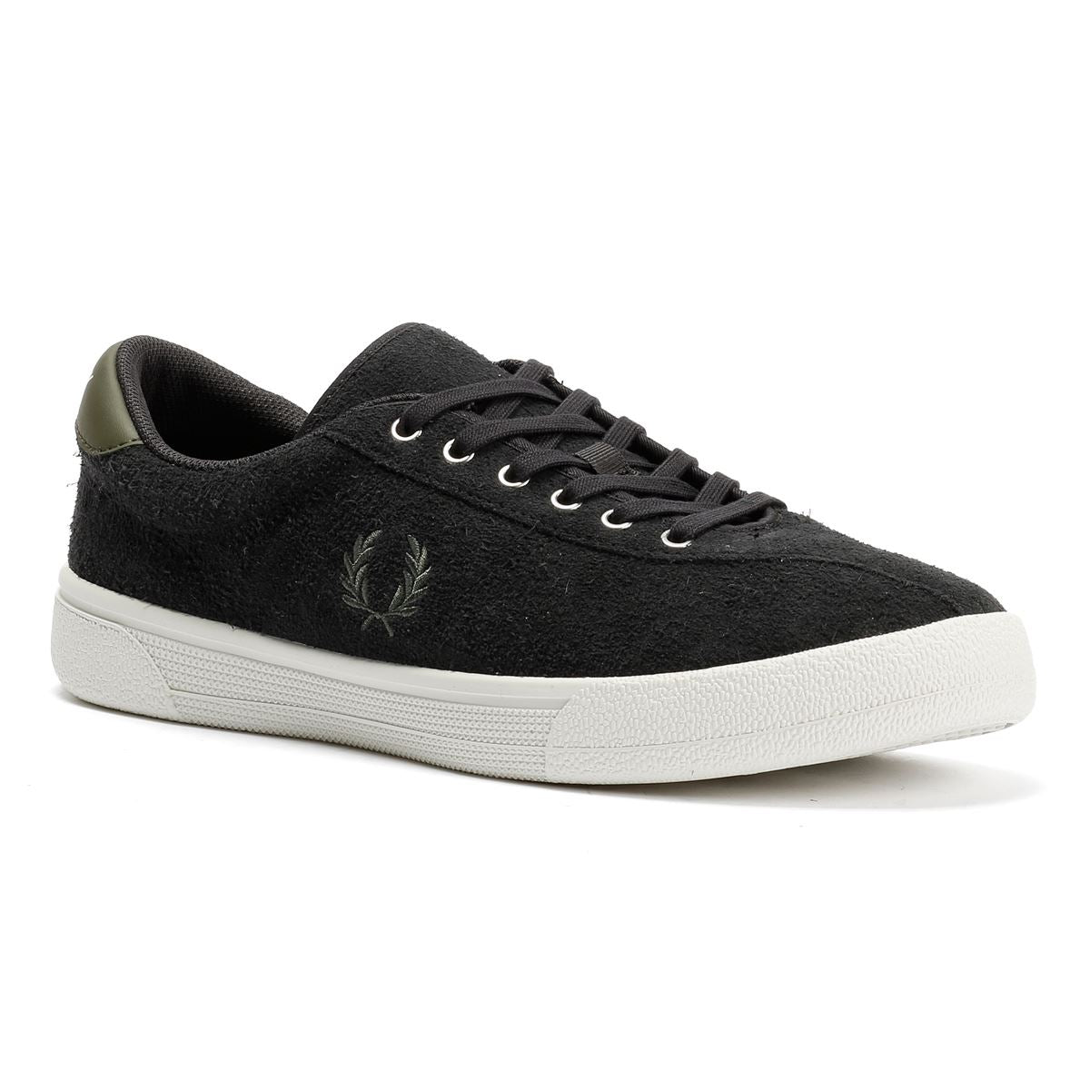 Fred Perry Tennis Shoe Suede Men's Anchor Grey Trainers