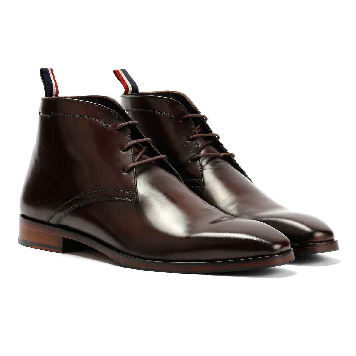 Ben Sherman London Brush Off Leather Men's Brown Boots