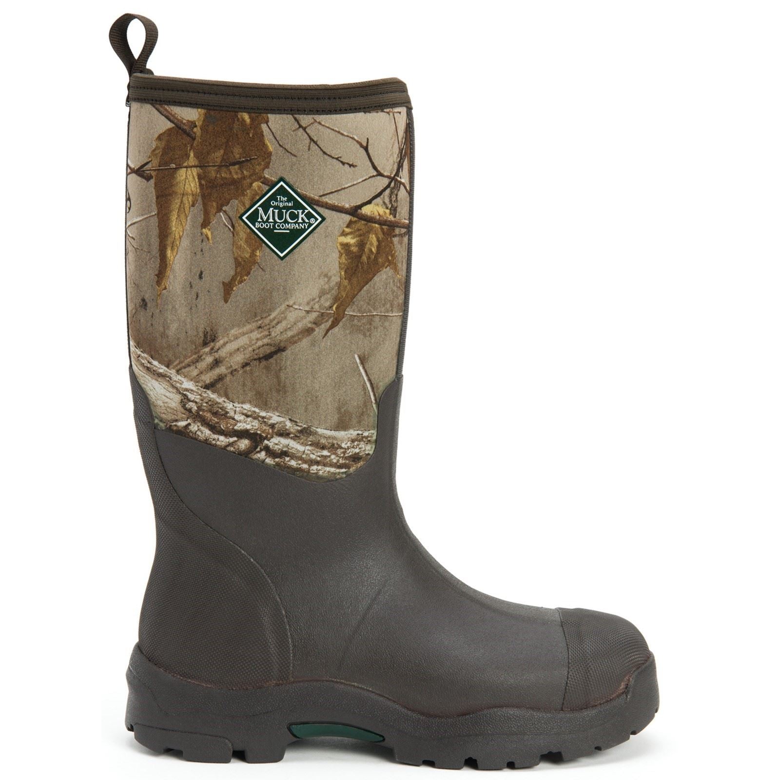 Muck Boots Derwent II Rubber Black/Bark Wellington Boots