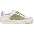 Geox D EMMELENY Women's Optic White/Light Gold Trainers