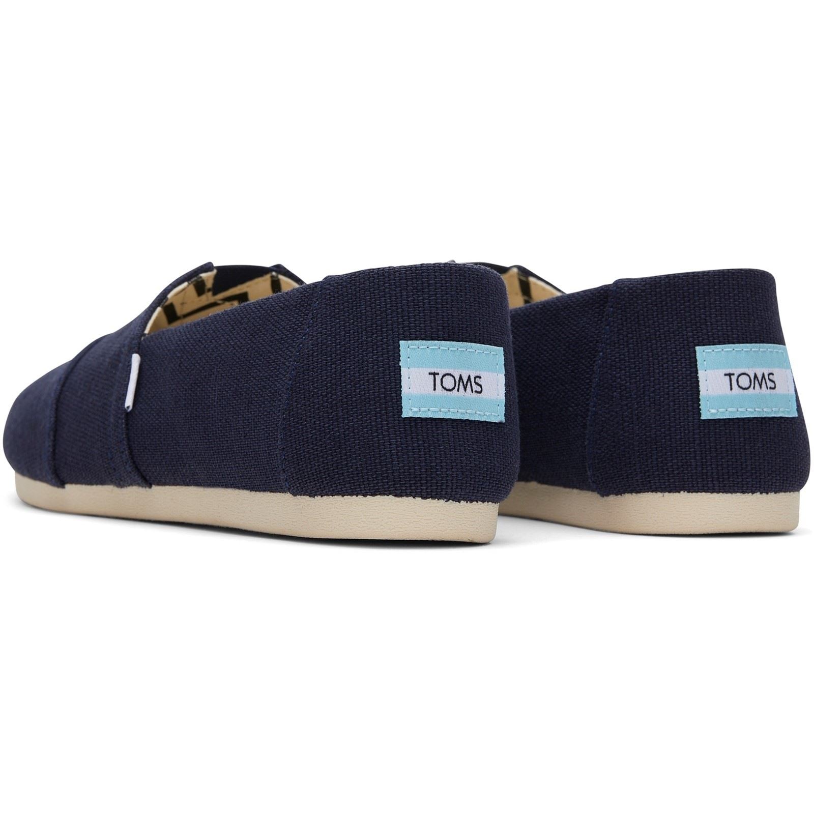 TOMS Alpargata Classic Cotton Women's Navy Espadrilles