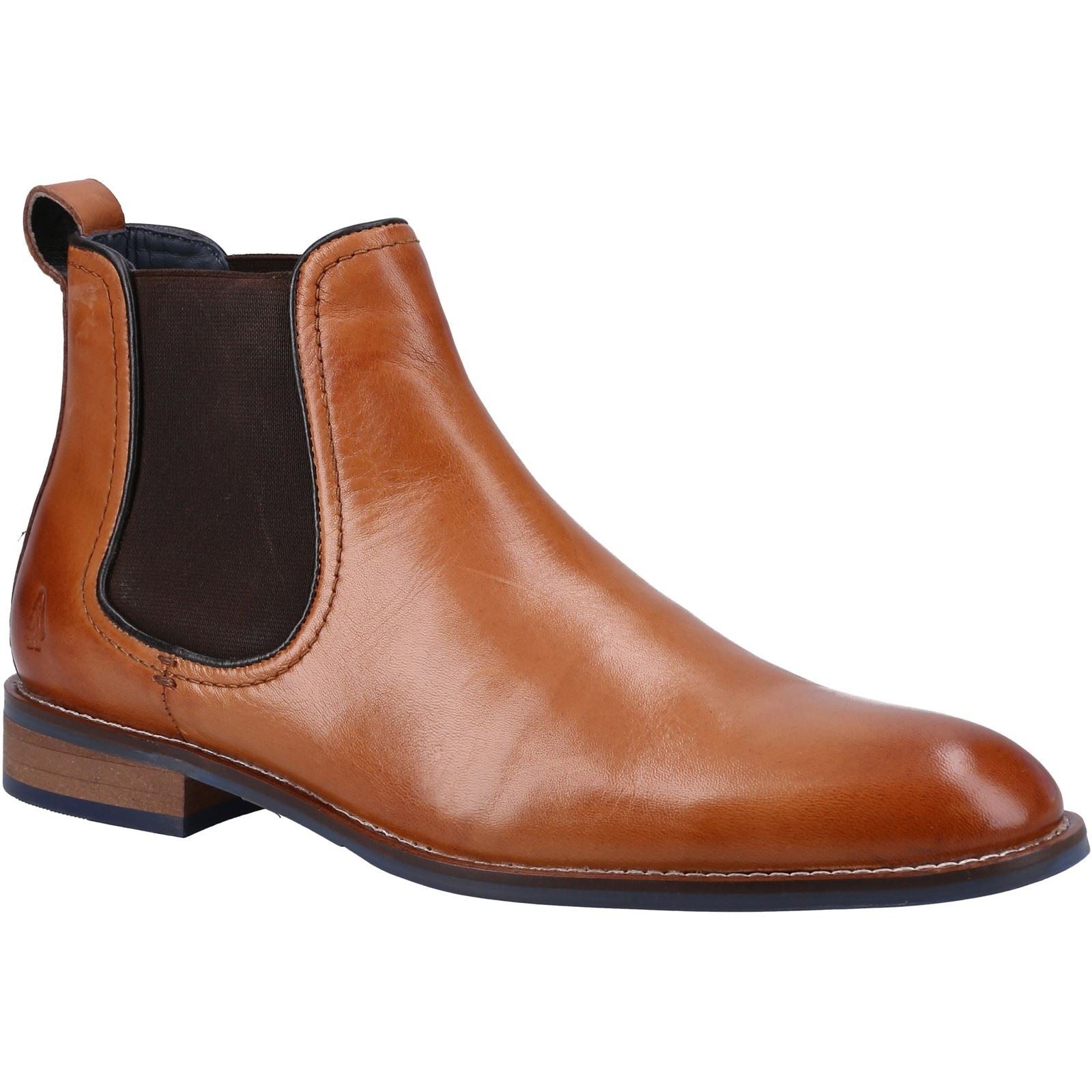 Hush Puppies Diego Chelsea Leather Men's Tan Boots