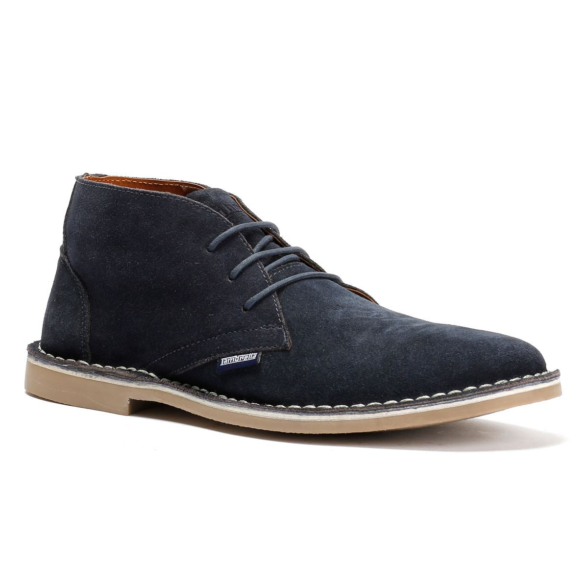 Lambretta Chiswick Suede Men's Navy Boots
