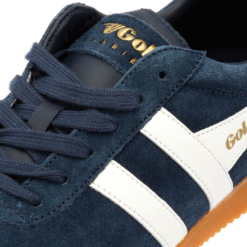 Gola Harrier Suede Women's Navy/White Trainers