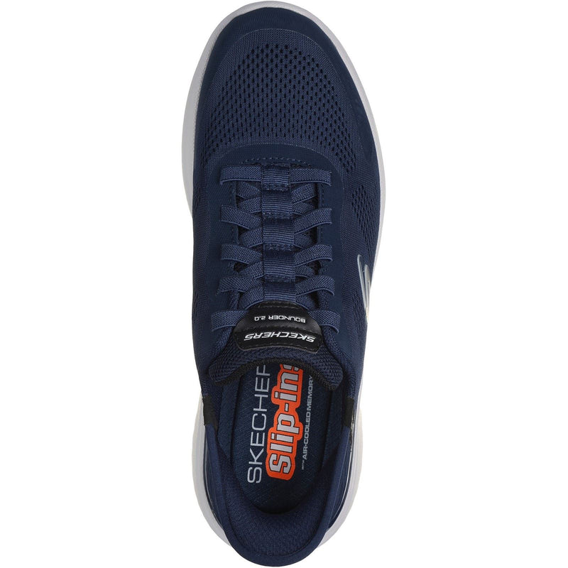 Skechers Bounder 2.0 Emerged Textile Men's Navy Trainers
