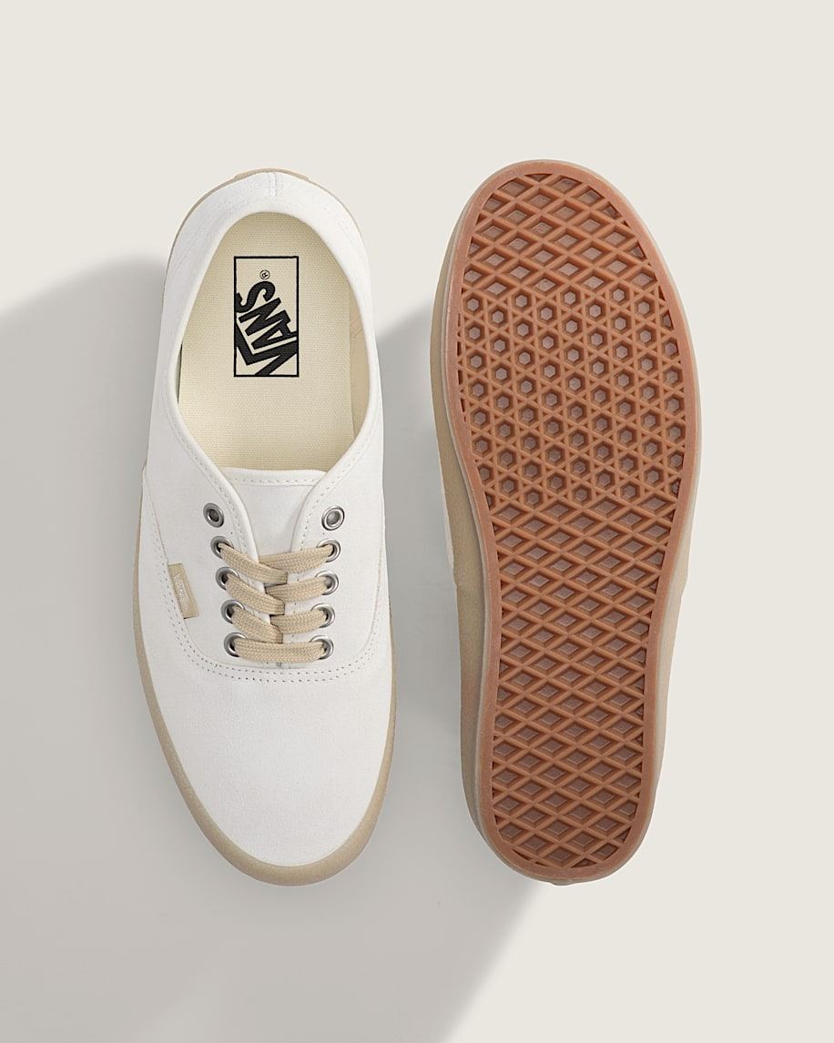 Vans Authentic Crepe Leather Men's Marshmallow Trainers